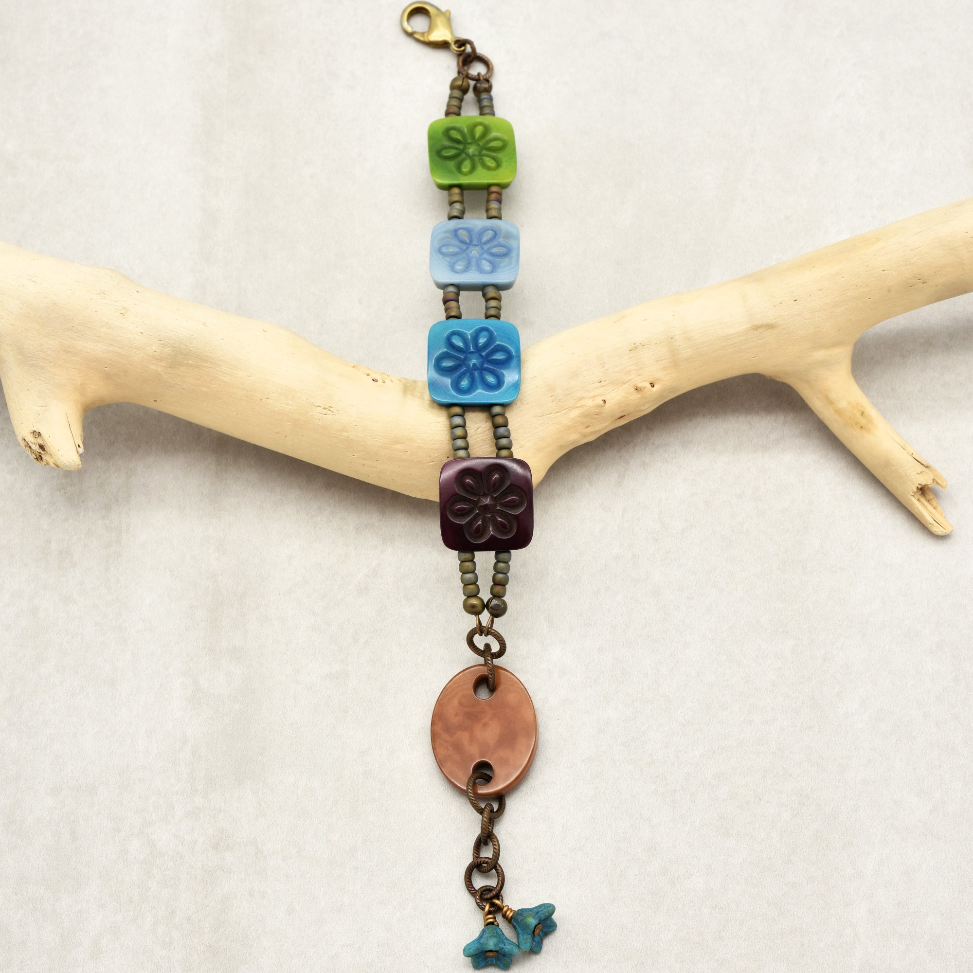 This image shows a bracelet. The size, shape, and clasp style suggest it is meant to be worn around the wrist.