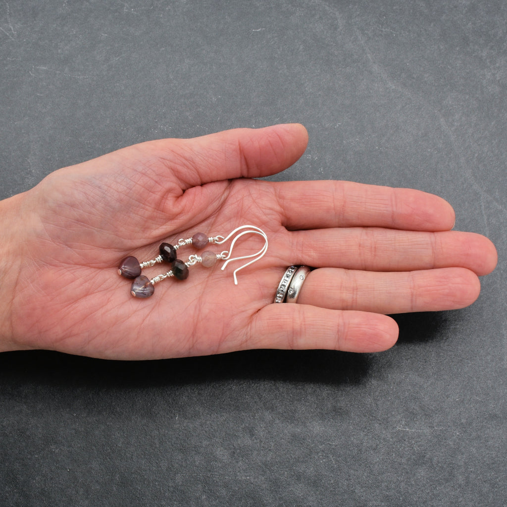 This image shows a pair of earrings.