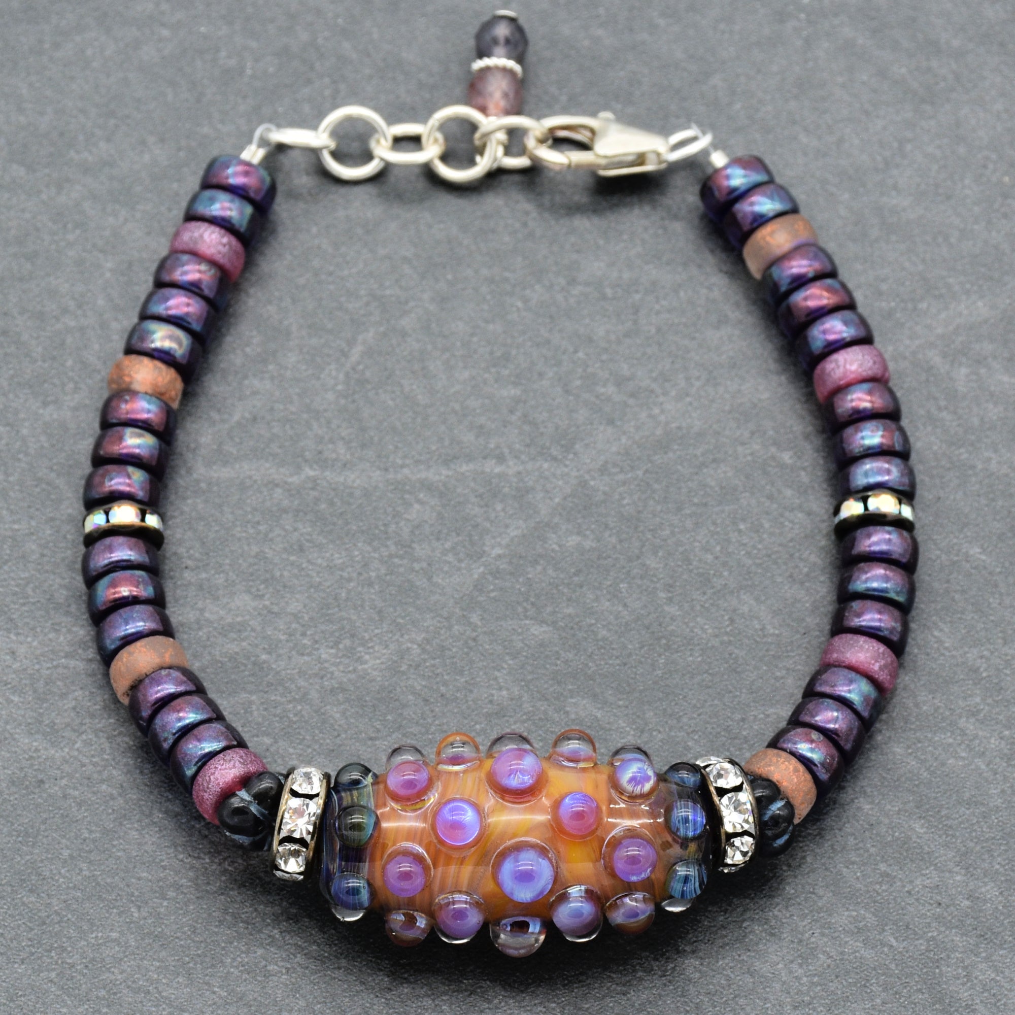 This image shows a bracelet. The size, shape, and clasp style are typical of a bracelet rather than a necklace or earring.