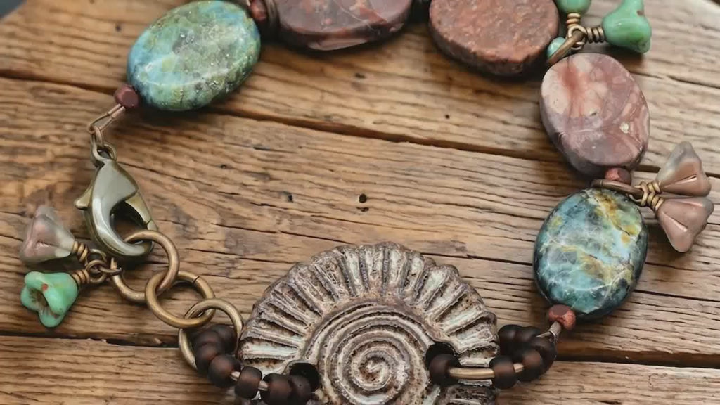 Video of Rustic Charm Bracelet