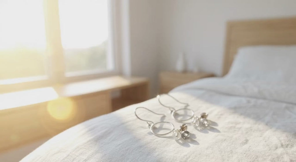 Video of Fabulous Neutral Earrings.