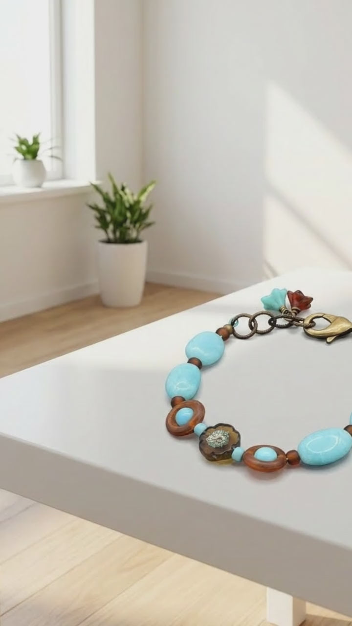 Video of a Polka Dots Bracelet